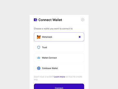 Web 3.0 Connect Wallet crypto cryptocurrency design ui ux visual design web 3.0