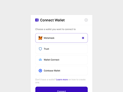 Web 3.0 Connect Wallet