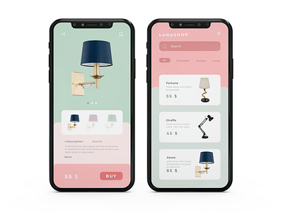 App store app design minimal typography ui ux web website