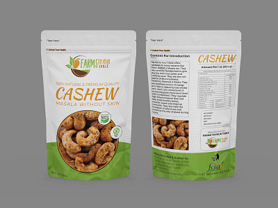 Cashew Nuts Package Design