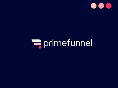 Primefunel / Brand Identity with CVI / Georg Gritsai, gggvisuals blue brand identity branding design logo logo design marketing pink