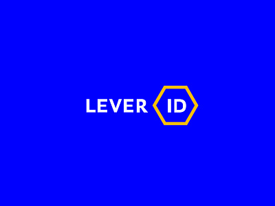 LeverID / Logo Design / Georg Gritsai / gggvisuals blue branding design id it logo logo design