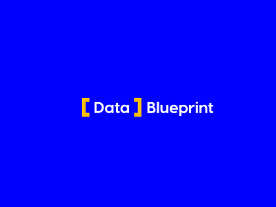 Data Blueprint / Logo Design / Georg Gritsai / gggvisuals branding data design graphic illustration illustration logo logo design