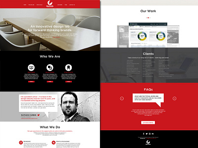 Boxknife Creative branding ui user interface web web design website