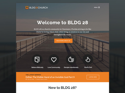 Website Design and UI for Church bldg 28 church design layout ui ux web website