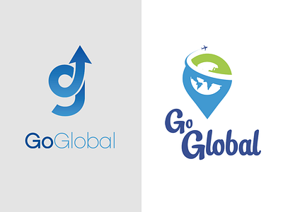 Dual Ideas for a Travel Company artwork branding design emblem global icon identity illustration logo logomark travel