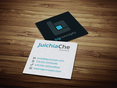 Square Business Cards big business cards design icon layout mark printing square