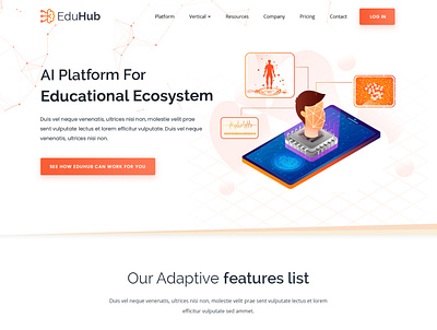 EduHub design graphic design illustration logo ui ux