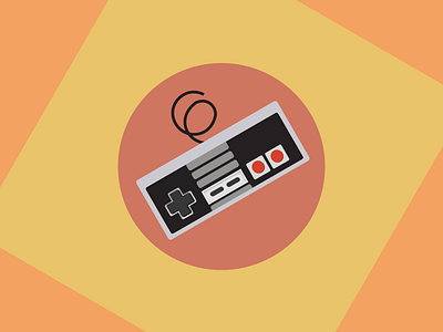 NES Controller illustration nes video games