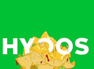 NachOO Cheese brand branding cheese creative design digitalart drawing dribbble food fun hello dribbble hyoos illustration mexican food nacho typography