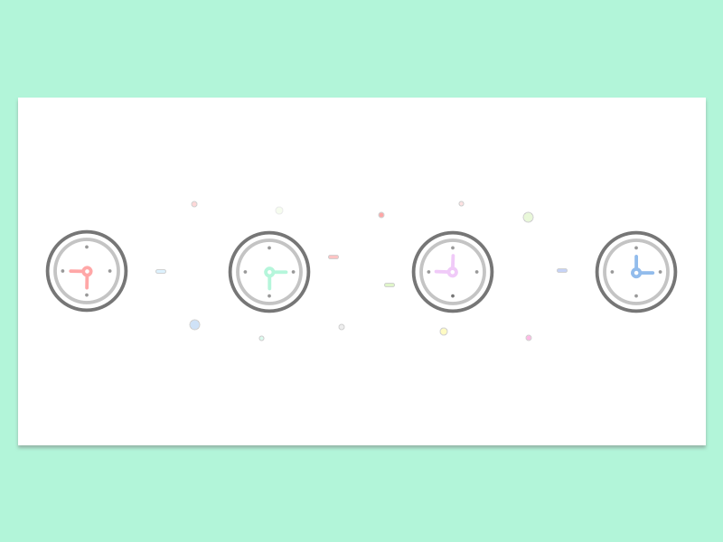 World Clocks Illustration startup tech sketchapp sketch cover picture design illustration clock