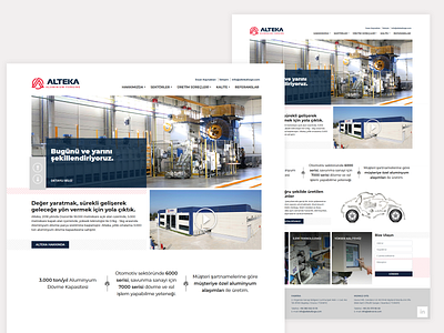 Alteka Aluminium Forging Website