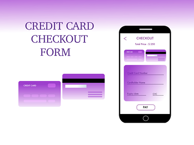 #2 Credit Card Checkout Form