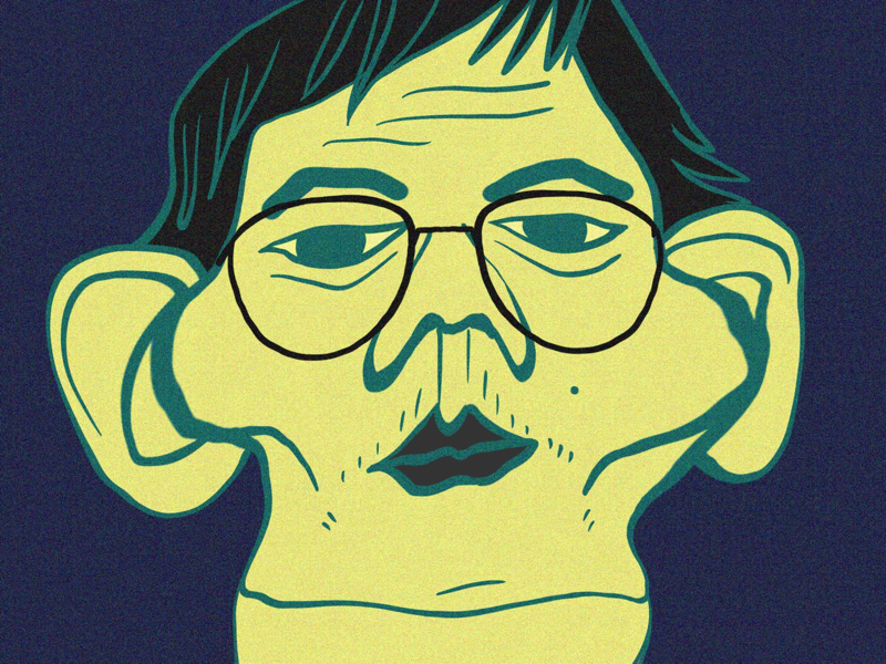 POLETTE/ Come Together - Dean View Silver design campaing glasses procreate illustration