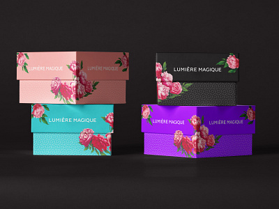 Lumiere Magique. Gift Box animation box brand design brand identity branding illustration art illustrator упаковка