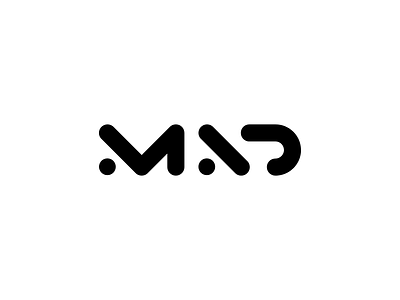 MAD concept Logo 3 branding concept design fun graphic design icon illustration logo logo design ui vector