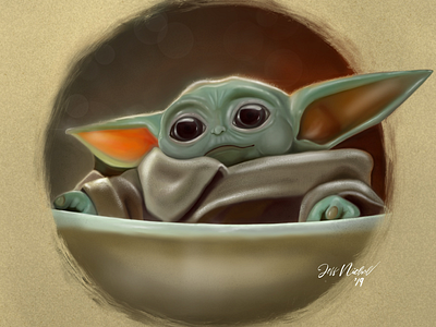 Baby Yoda by Jeff Nichol on Dribbble