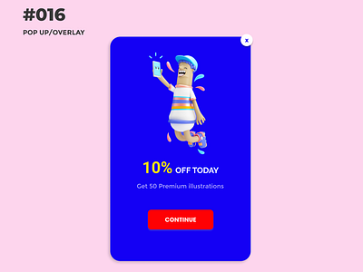 DAILY UI #016 - POP UP