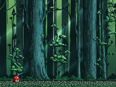 Little Red Riding Hood 16bit 8bit animation digital art digital illustration drawing forest illustration illustrator pixel pixel art pixelanimation pixelart pixelartist pixelgame pixels styleframe