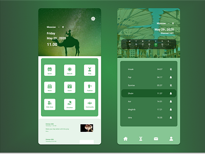 Islamic App design