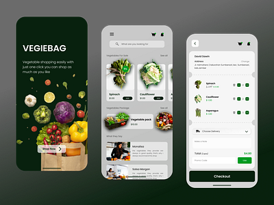 E-commerce Application for selling Vegetables