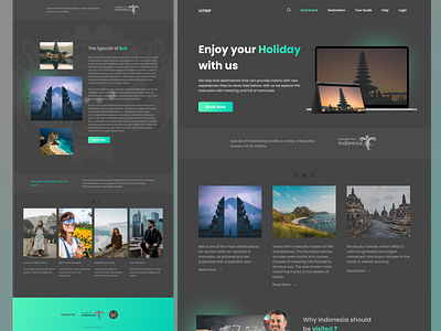 Travel Web Concept