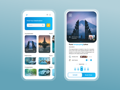 Travel App Design