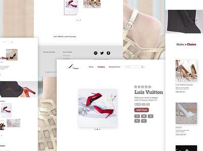 Online Shop Web Design branding design typography ui ux web webdesign