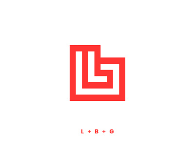 LBG Monogram Logo abstract brand identity branding designer portfolio identity lb bl lb letter lbg lgb lettermark logo design logo designer logotype minimalist modern monogram negative space