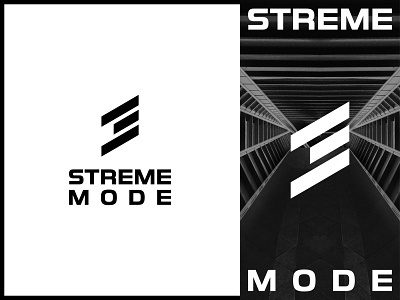 Streme Mood - S M Letter Logo