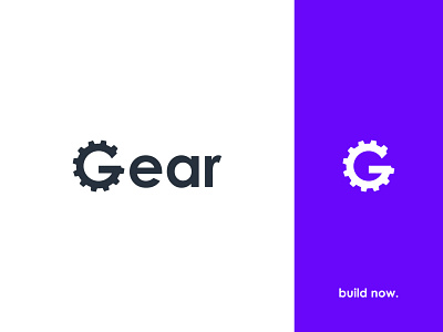 Gear Logo app branding chain creative gear geometic icon icon design identity design letter g logo machine mark mechanical negative space logo parts pattern rotating smart logo symbol