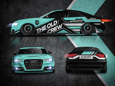 Full wrap design for The Old Crew tuning member