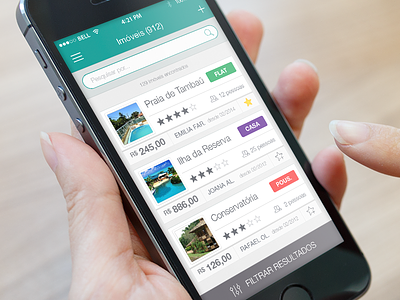Mobile APP for hotel and hostel booking