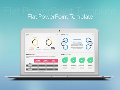 Flat Powerpoint Template