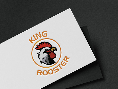 King Rooster Logo animation branding business logo design cock illustration minimalist logo proffesional logo restuarant resturant resturant logo rooster logo simple logo typography ui ux vector