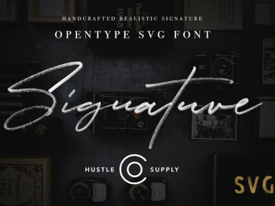JV Signature SVG Opentype SVG FONT branding icon illustration lettering logo minimal type typography vector website