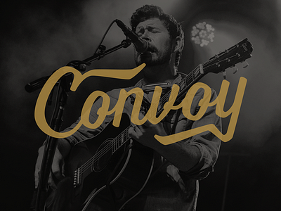 Convoy Creative band bands branding convoy country logo musicians rock shane smith shane smith and the saints songwriter web design