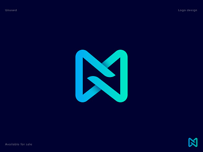 M/N Logo Concept 3d abstract app icon branding business concept creative diagram geometric gradient identity illustration isometric letter m lettering logo logo design n letter technology vector