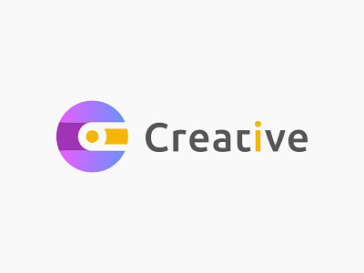 C + I letter - Creative Logo abstract app icon brand identity branding business c clean concept creative creativity custom letter gradient i letter logo logo logo agency logo design logodesign logotype vector