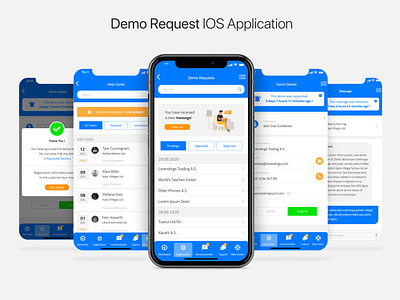 DemoRequest IOS App