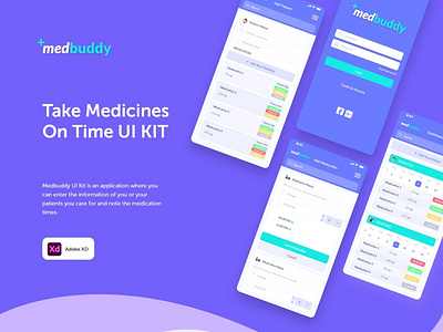 Take Medicines On Time UI Kit