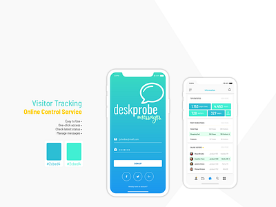 Visitor Tracking App