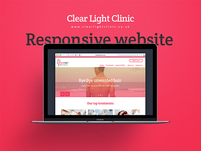 Clear Light Clinic Dribbble