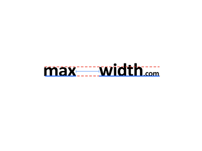 max-width.com logo black helvetica logo logotype
