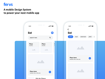 fervs design system app design system figma ios sketch ui uikit user interface ux