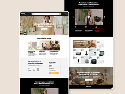 Verizon x Amazon SmartMatch — Landing Page