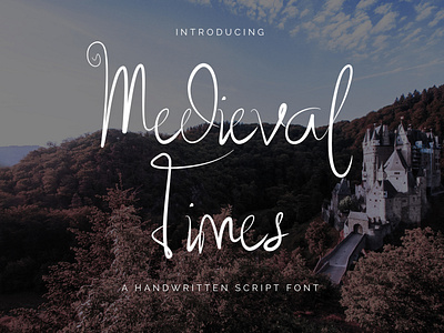 Medieval Times - Handwritten Script Font