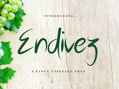 Endivez - Typeface Font