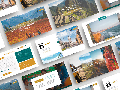 UI Design Elegant  - Travel Website