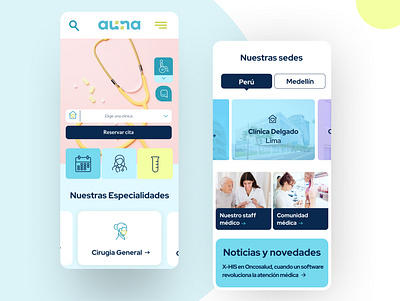 Health App Mobile app branding design design interface design web health app healthcare illustration medical app minimal website wireframe